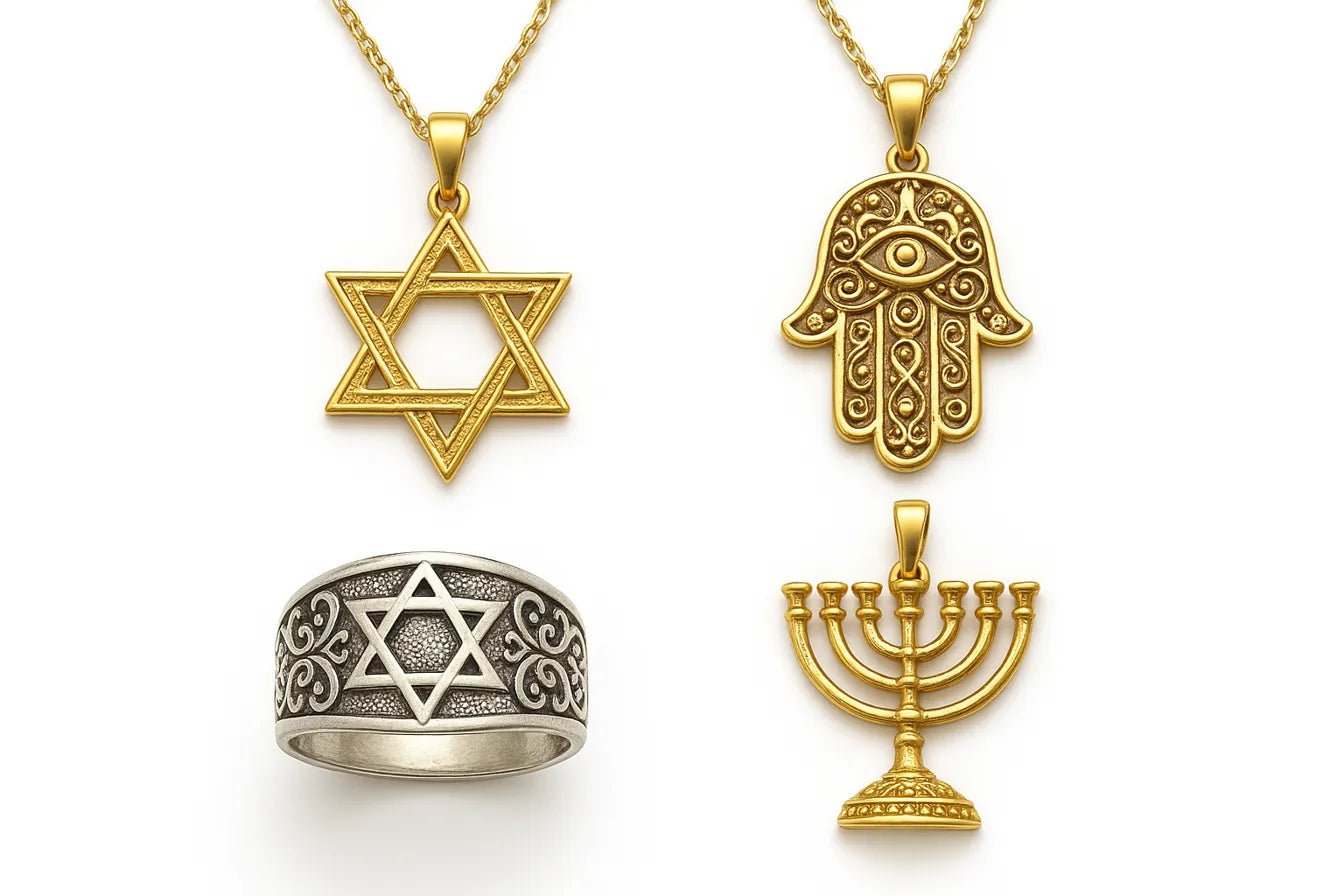 Signature Israeli Symbols Featured in Jewelry Creations - Shop Israel