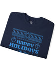 Happy Holidays Ugly Hanukkah Sweater