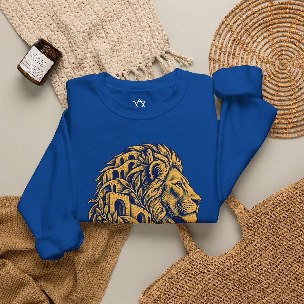 Jerusalem Lion of Judah Sweatshirt - Shop Israel