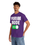 "Purim Mode On" T-Shirt - Shop Israel