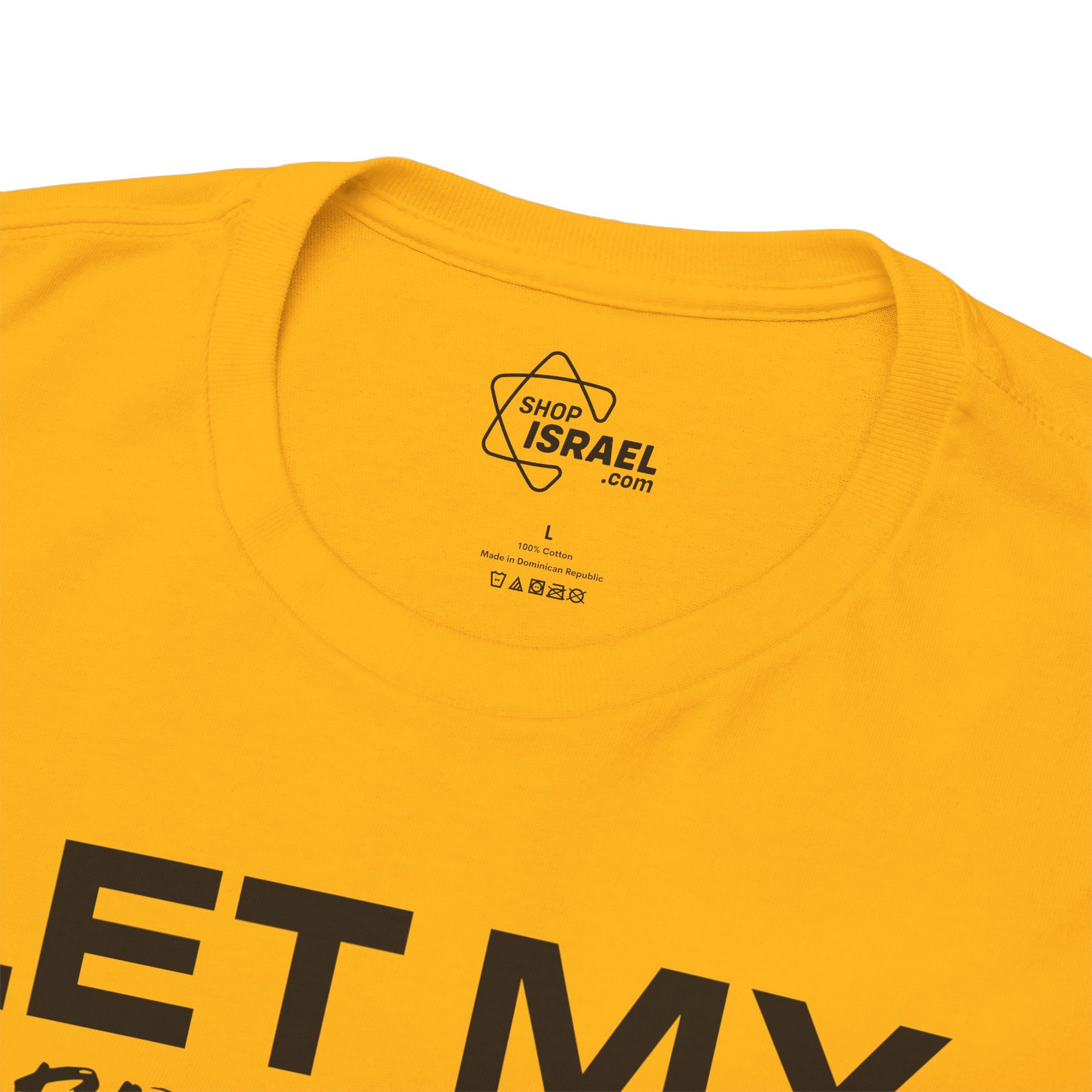 Let My People Go T-Shirt - Shop Israel