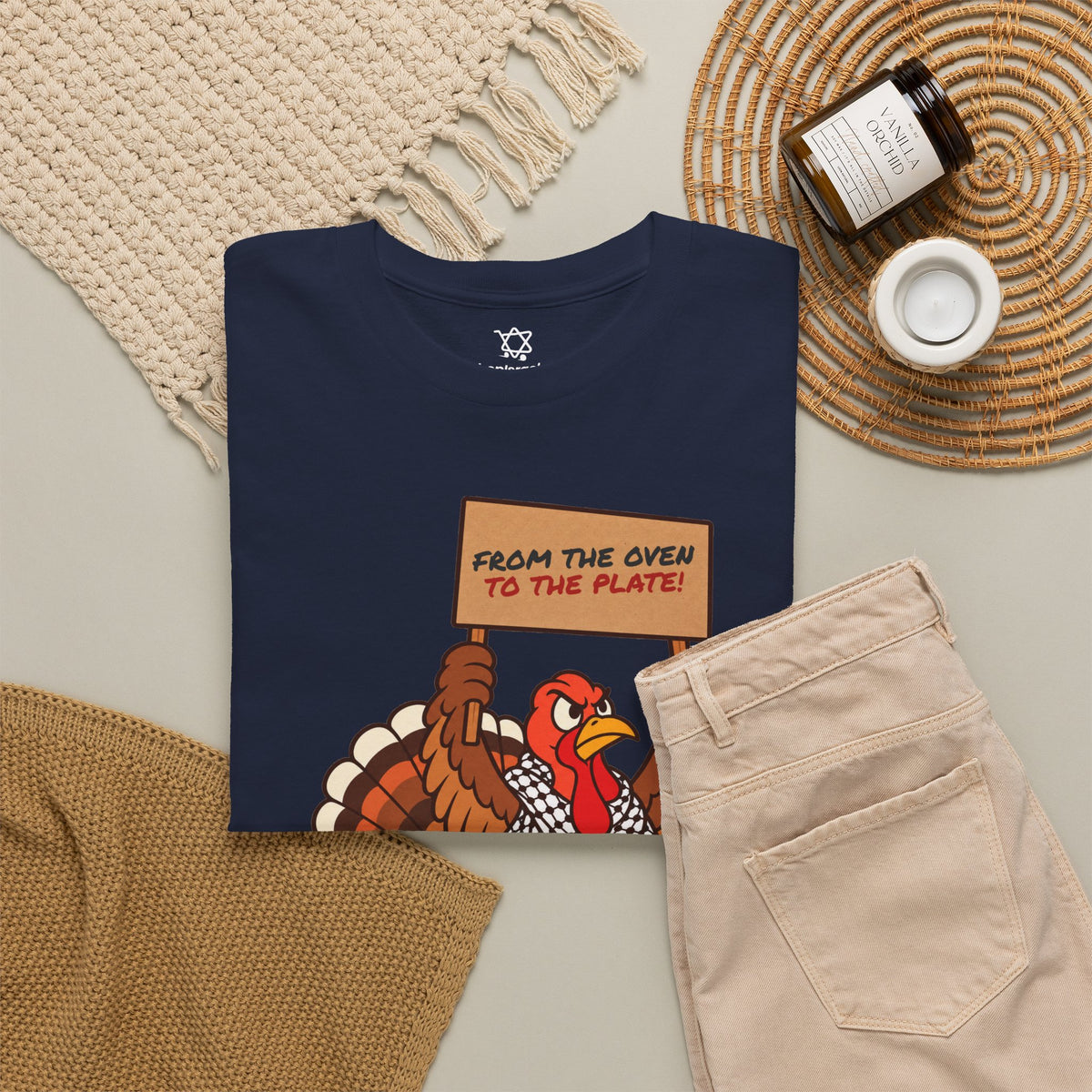 Turkeys for Thanksgiving T-Shirt - Shop Israel