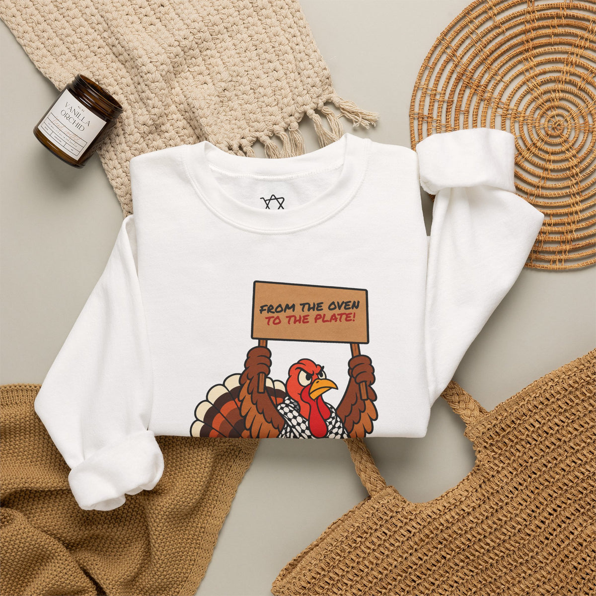 Turkeys for Thanksgiving Sweatshirt - Shop Israel