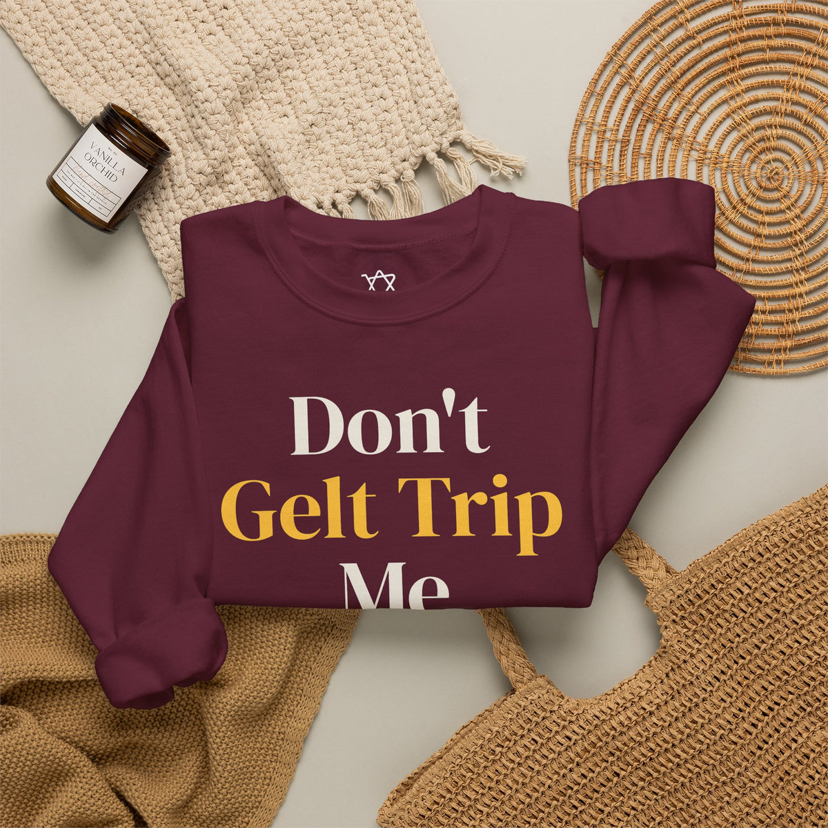 Don't Gelt Trip Me Sweatshirt - Shop Israel