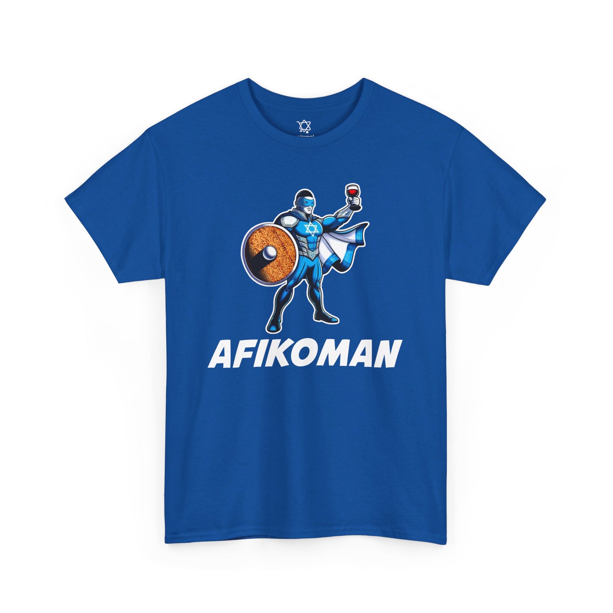 Afikoman Superhero Passover T - Shirt - Shop Israel