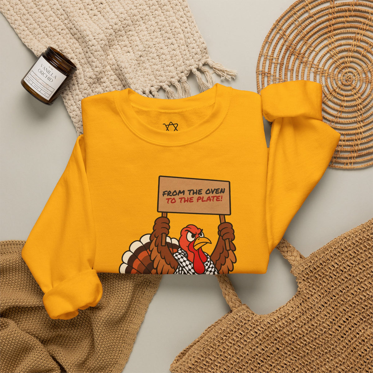 Turkeys for Thanksgiving Sweatshirt - Shop Israel