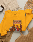 Turkeys for Thanksgiving Sweatshirt - Shop Israel