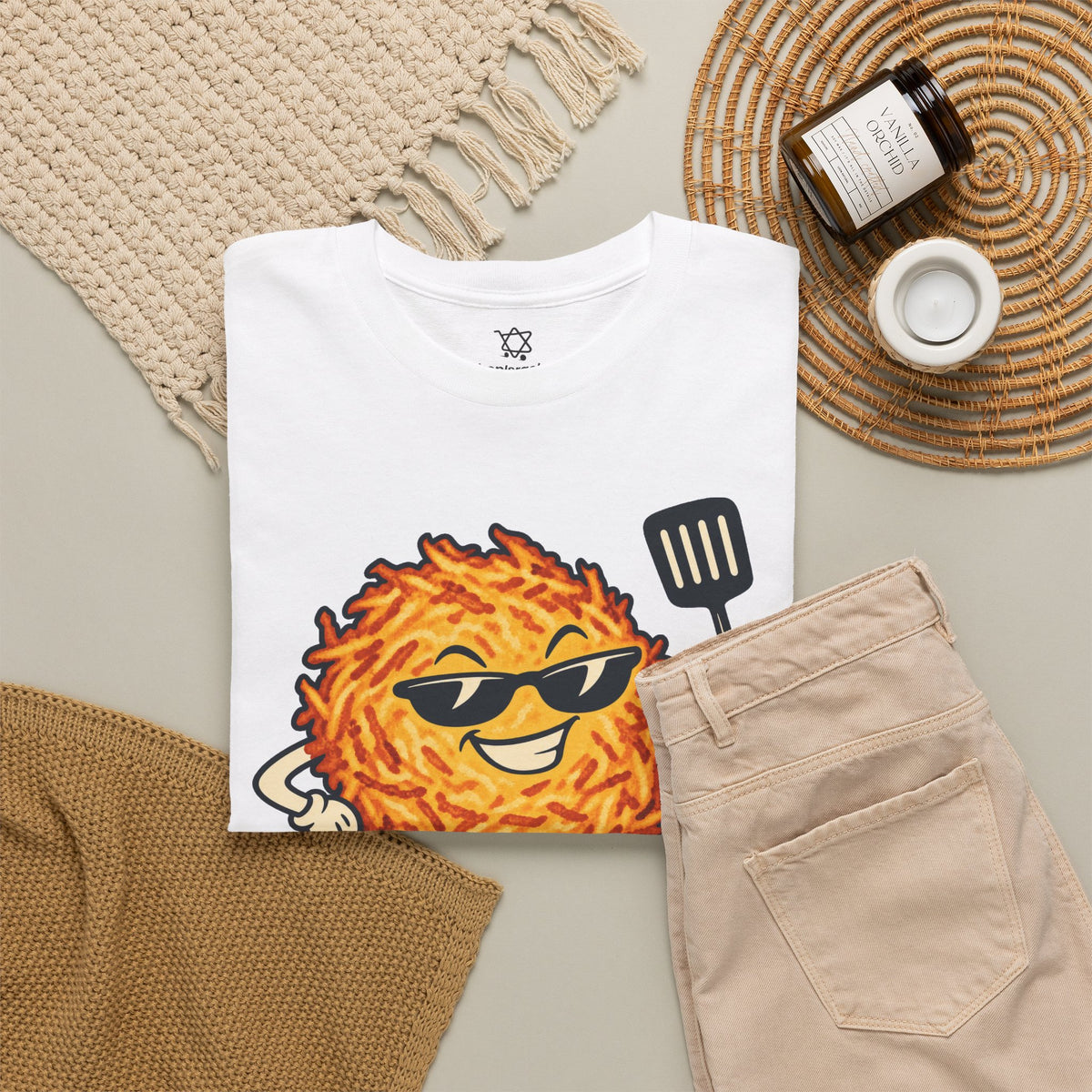 Latke Late Than Never T-Shirt - Shop Israel
