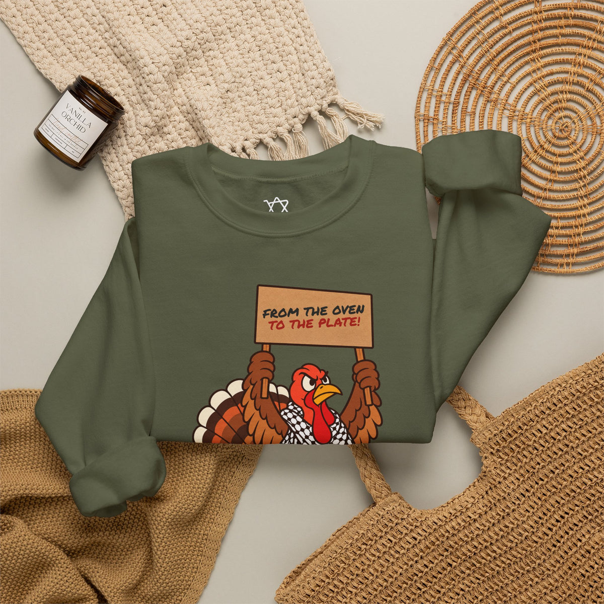 Turkeys for Thanksgiving Sweatshirt - Shop Israel