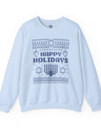 Happy Holidays Ugly Hanukkah Sweater