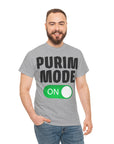 "Purim Mode On" T-Shirt - Shop Israel