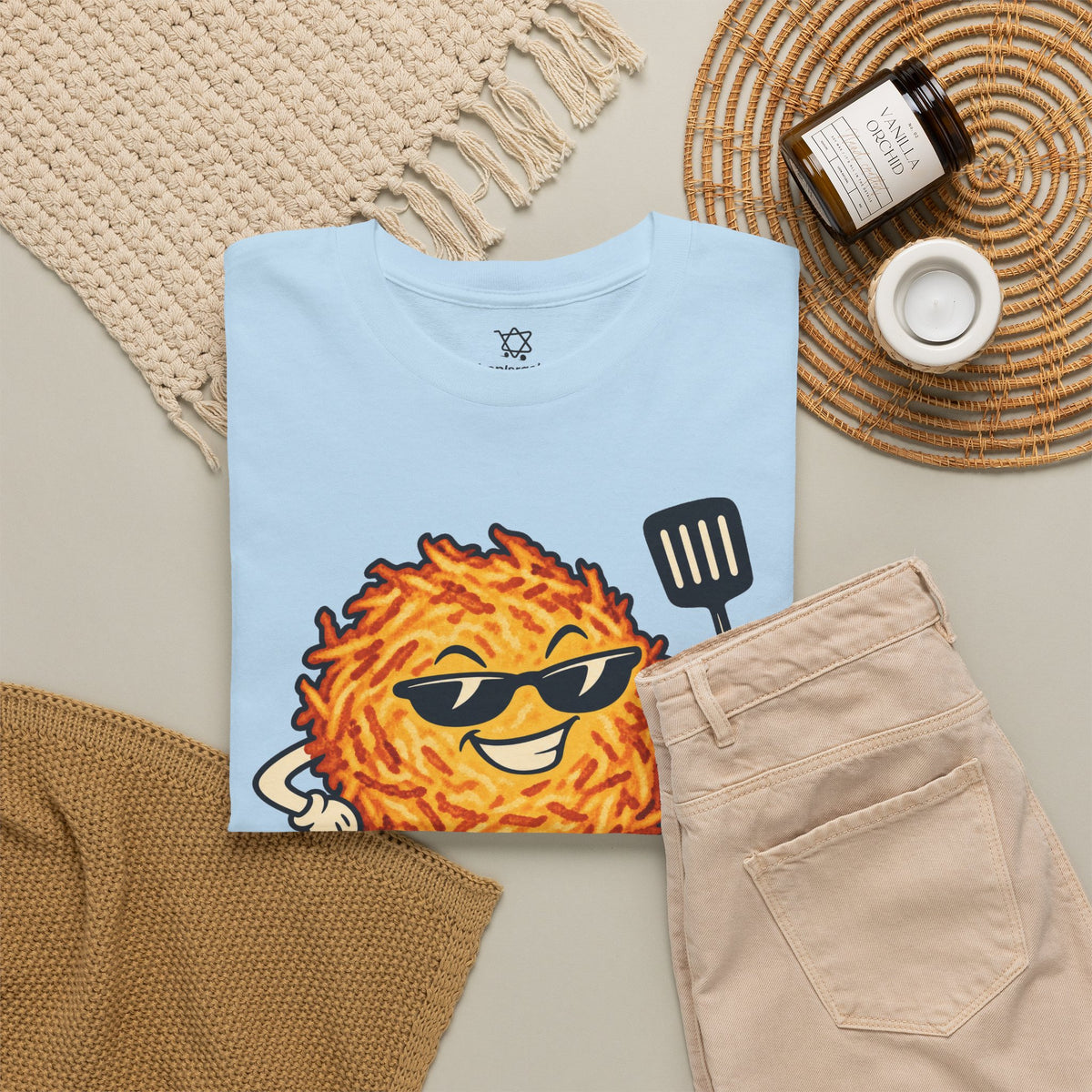 Latke Late Than Never T-Shirt - Shop Israel