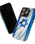 Phone Case: Israeli Flag Phone Case - Available at Shop Israel