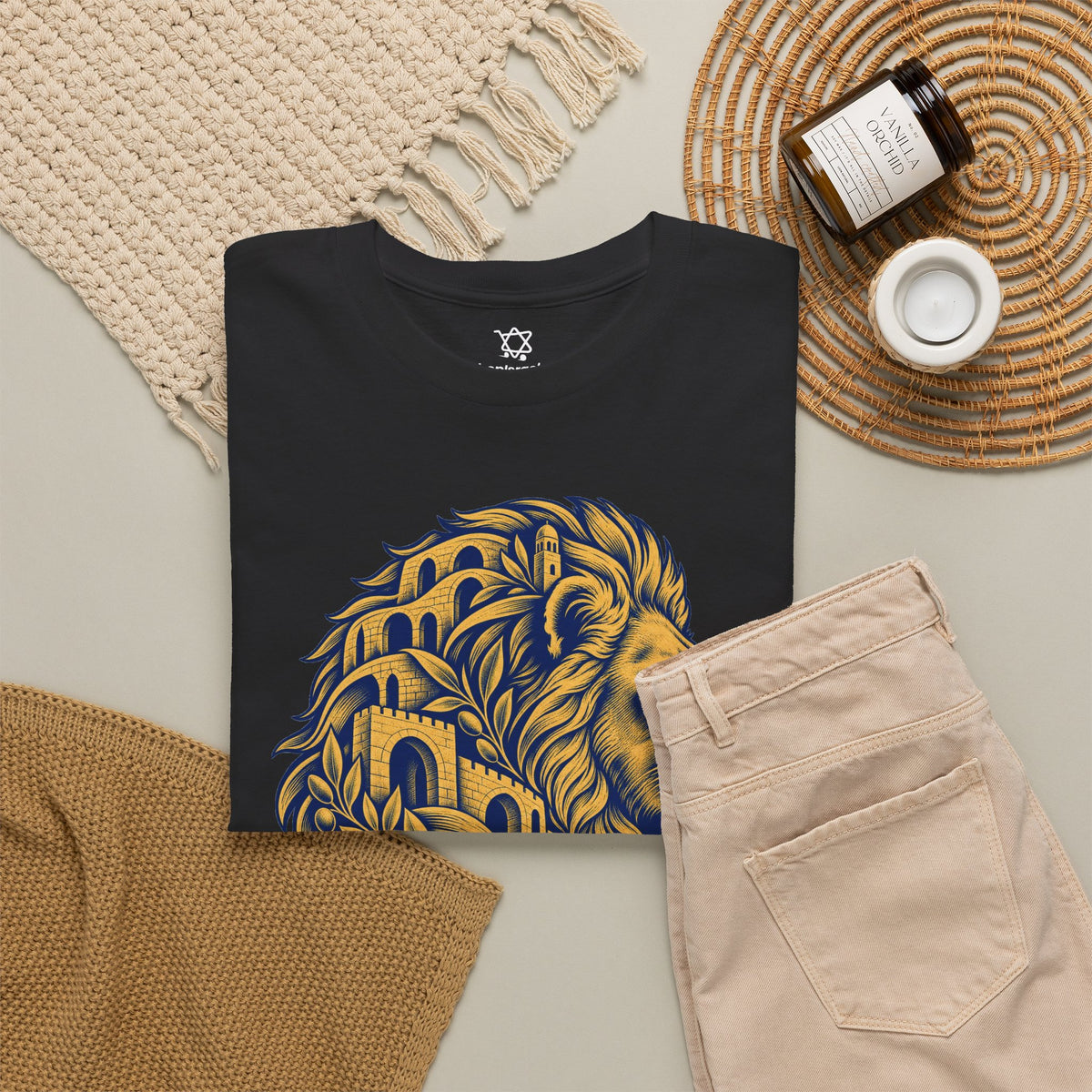 Jerusalem Lion of Judah T-Shirt - Shop Israel