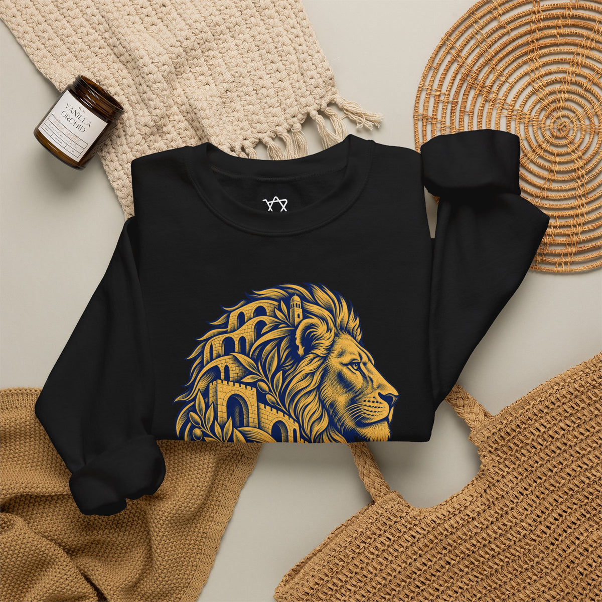 Jerusalem Lion of Judah Sweatshirt - Shop Israel