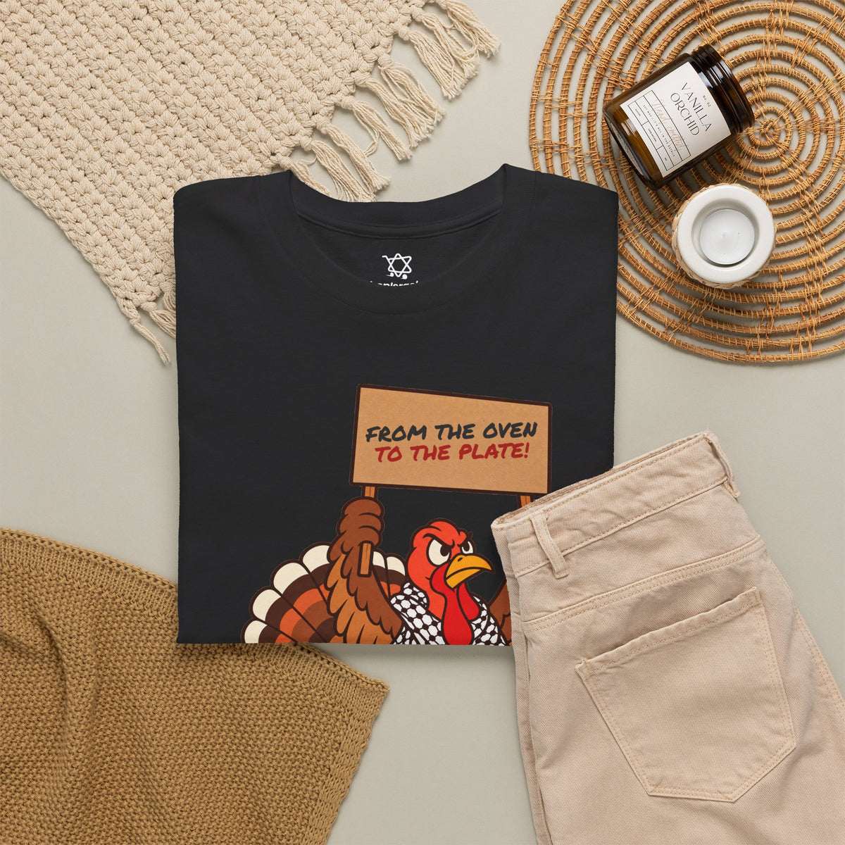 Turkeys for Thanksgiving T-Shirt - Shop Israel
