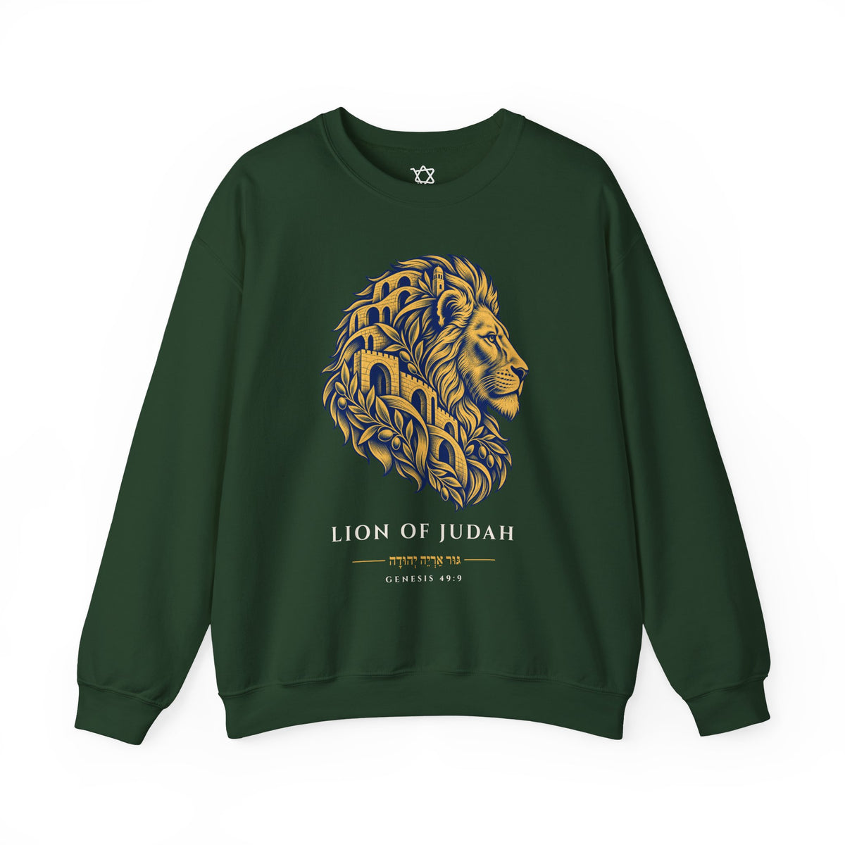 Jerusalem Lion of Judah Sweatshirt - Shop Israel