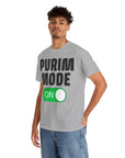 "Purim Mode On" T-Shirt - Shop Israel