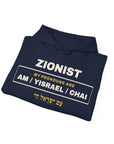 Pronouns Am Yisrael Chai Hoodie - Shop Israel