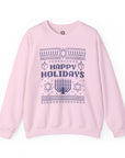 Happy Holidays Ugly Hanukkah Sweater