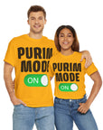 "Purim Mode On" T-Shirt - Shop Israel