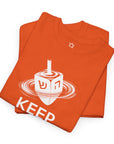 Keep Calm & Spin the Dreidel T - Shirt - Shop Israel