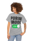 "Purim Mode On" T-Shirt - Shop Israel