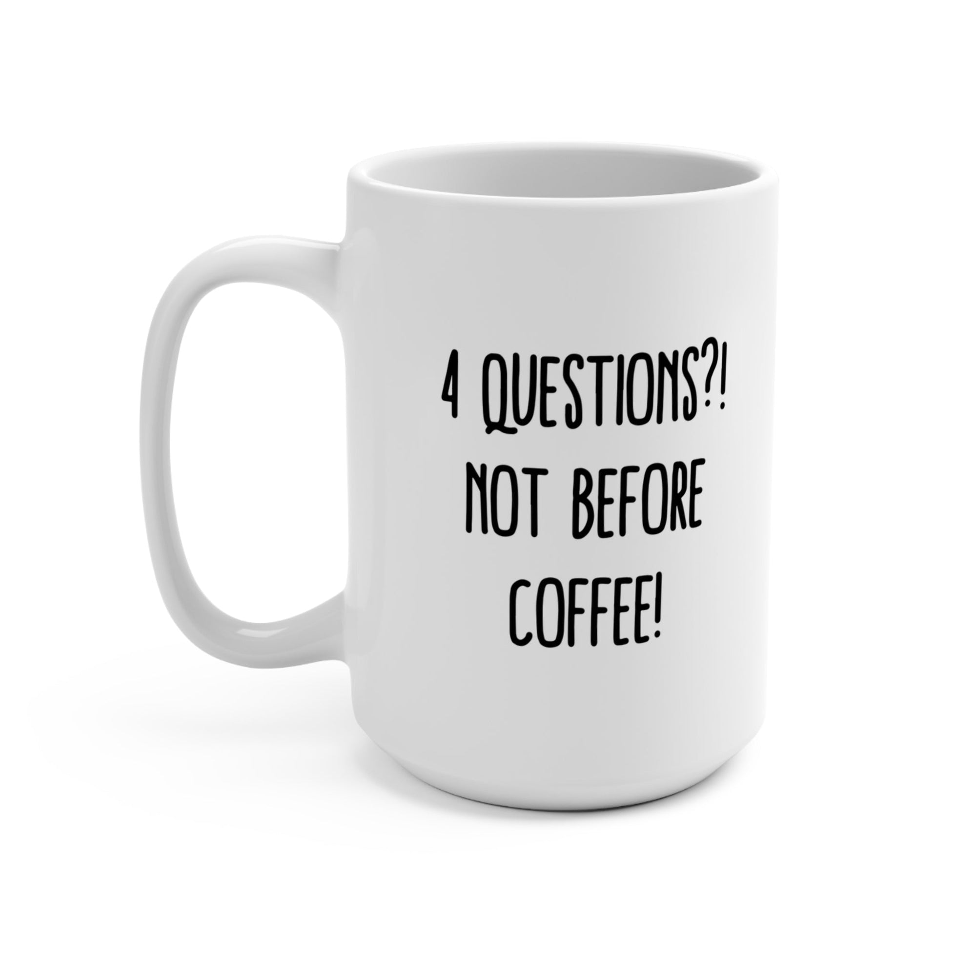 4 Questions Mug - Shop Israel