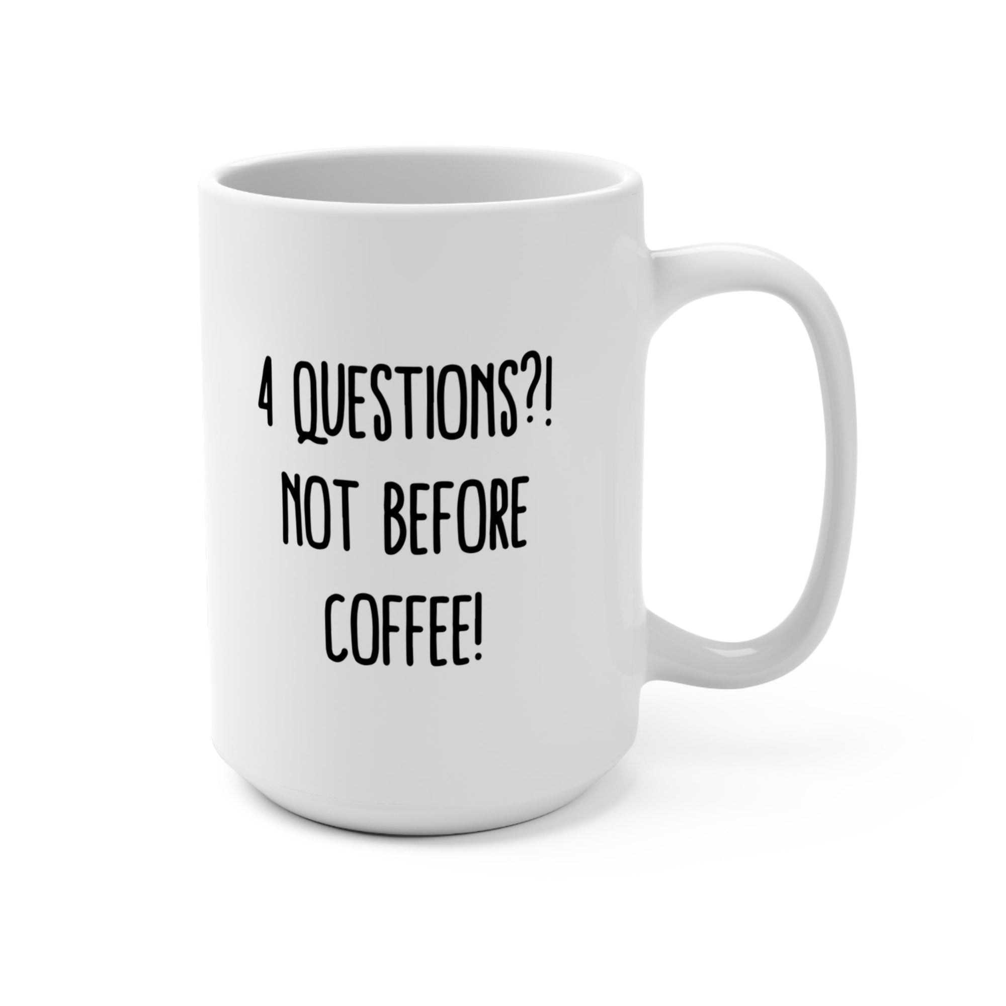 4 Questions Mug - Shop Israel