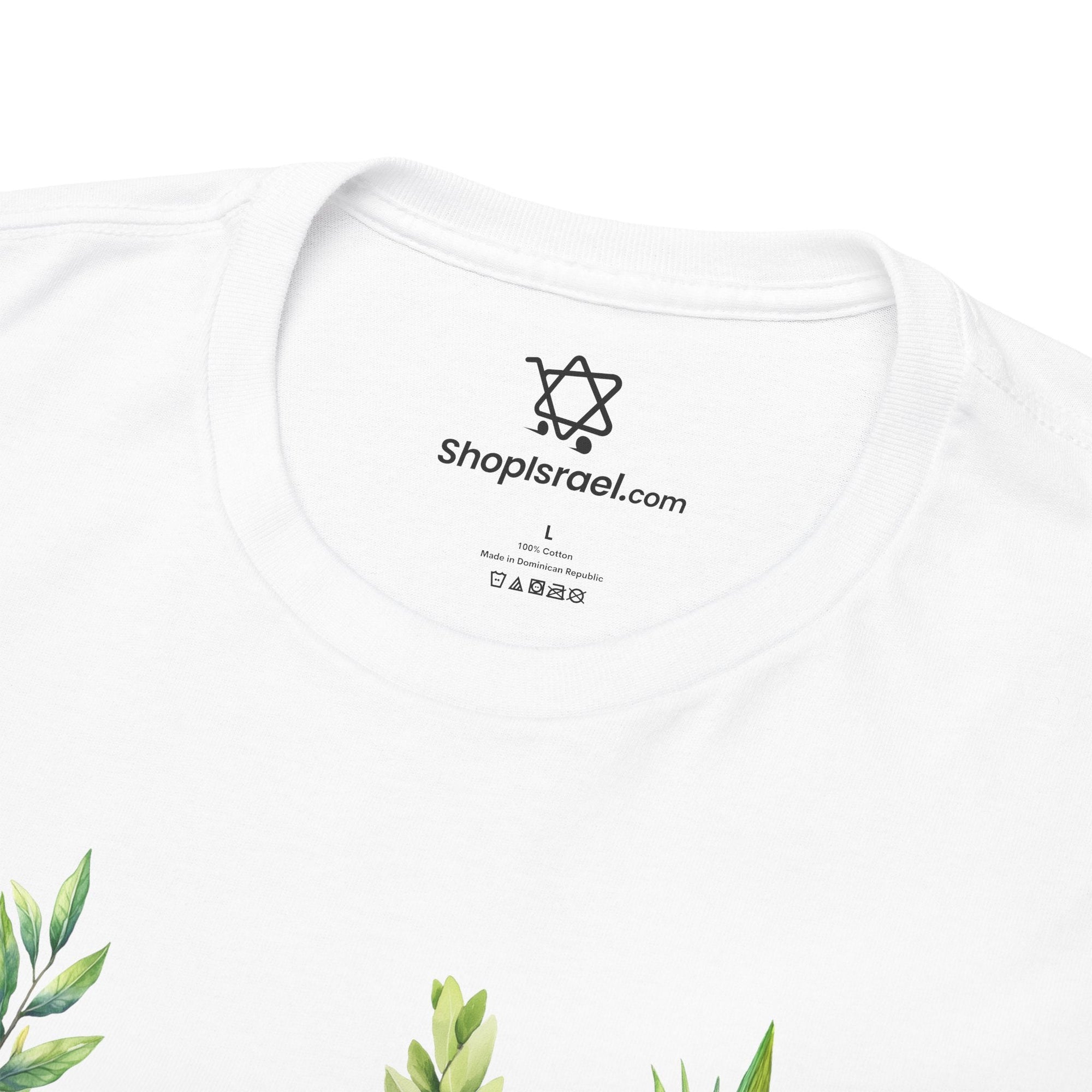 4 Species of Sukkot T-Shirt - Shop Israel