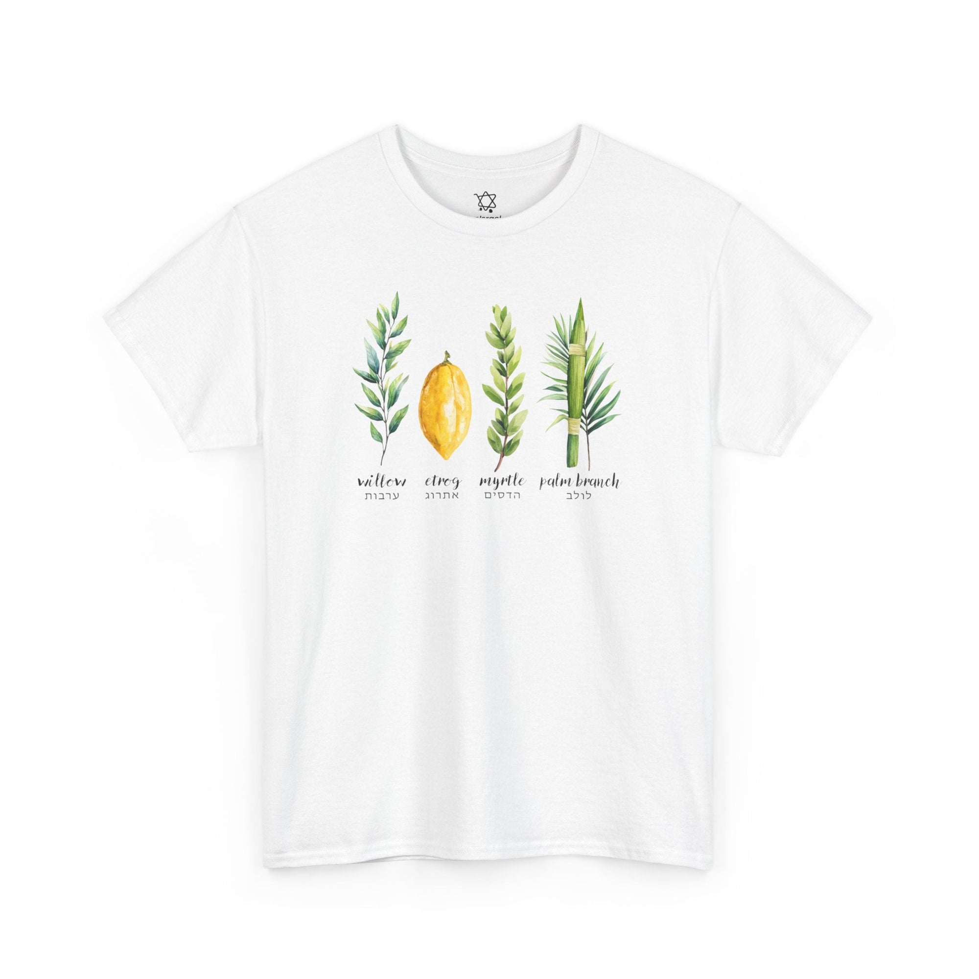 4 Species of Sukkot T-Shirt - Shop Israel