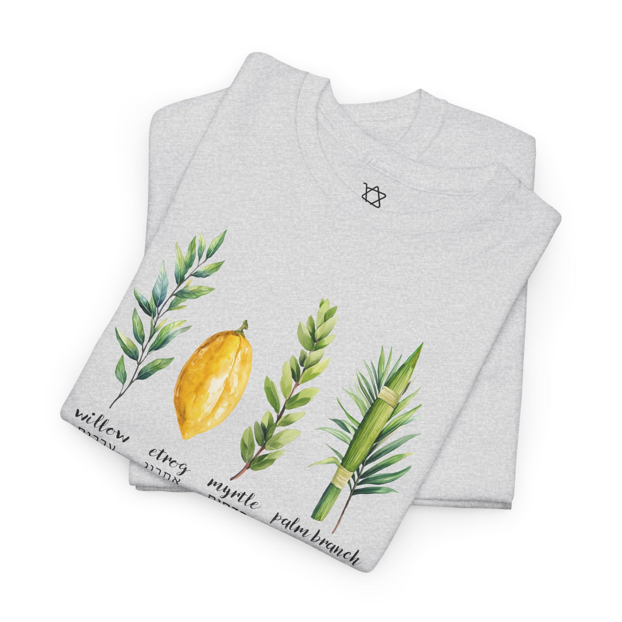 4 Species of Sukkot T-Shirt - Shop Israel