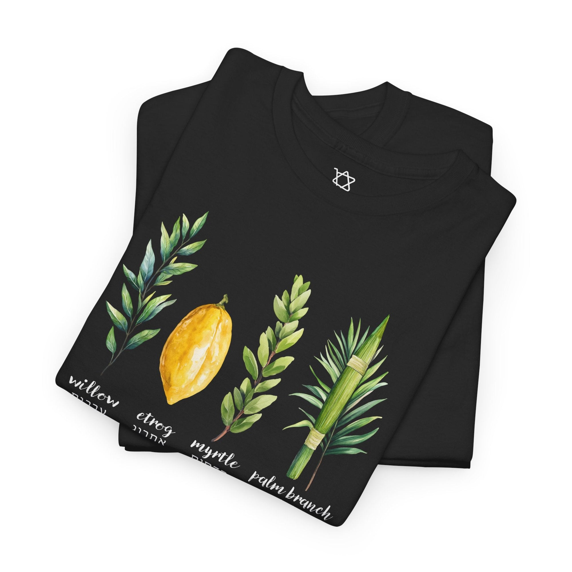 4 Species of Sukkot T-Shirt - Shop Israel