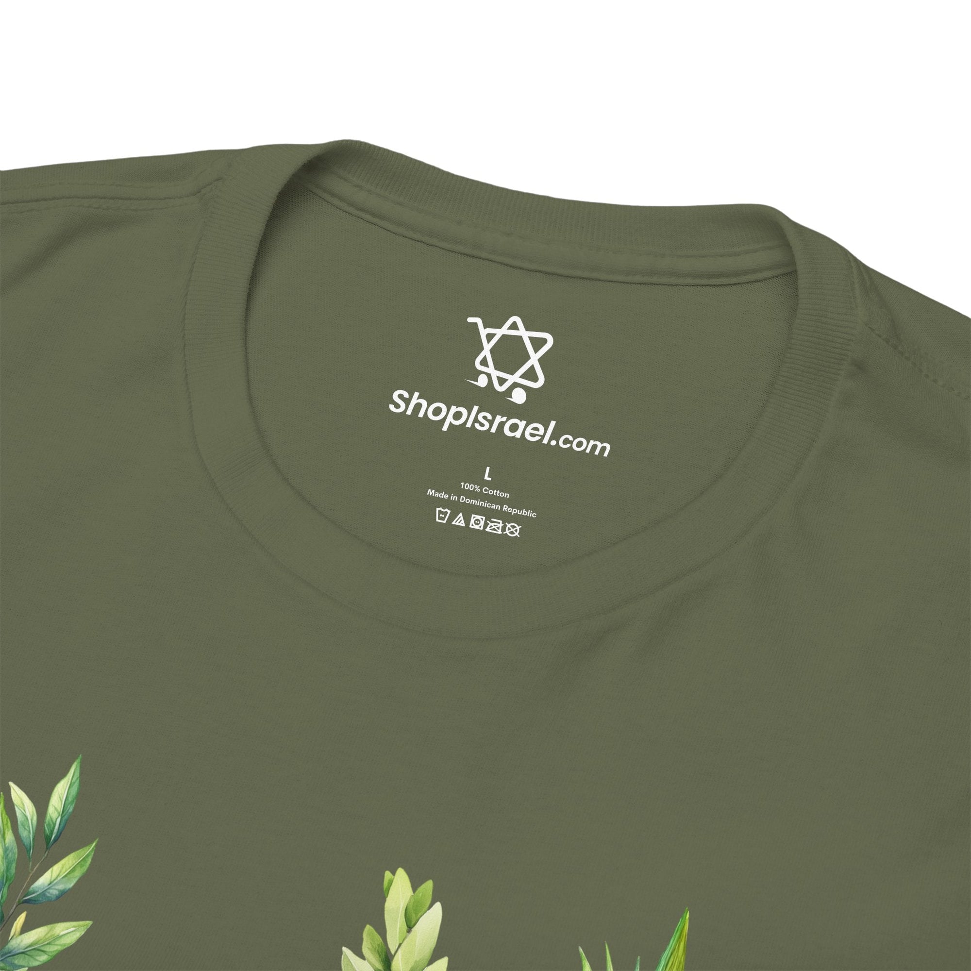 4 Species of Sukkot T-Shirt - Shop Israel