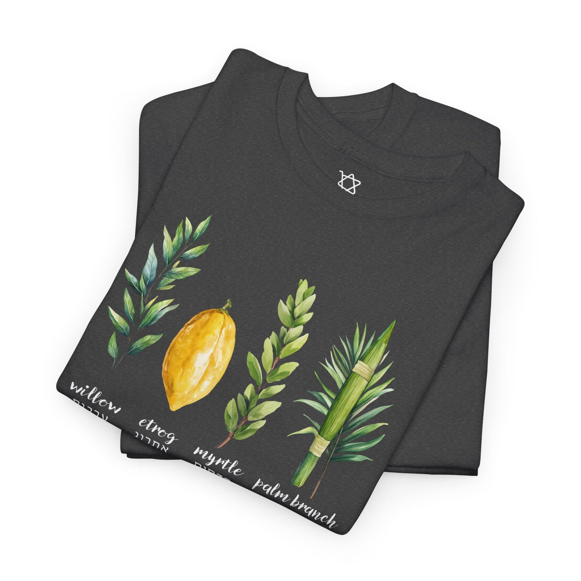 4 Species of Sukkot T-Shirt - Shop Israel