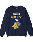 Don't Gelt Trip Me Sweatshirt in Navy - Shop Israel