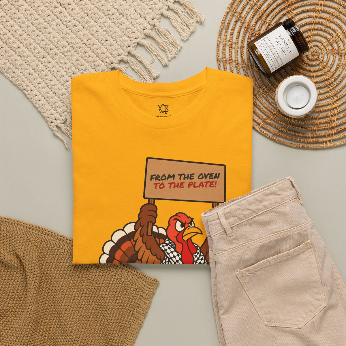 Turkeys for Thanksgiving T-Shirt - Shop Israel