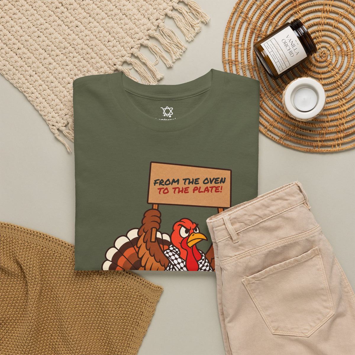 Turkeys for Thanksgiving T-Shirt - Shop Israel