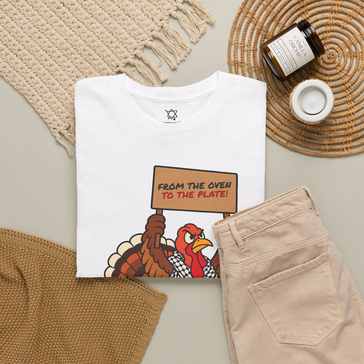 Turkeys for Thanksgiving T-Shirt - Shop Israel