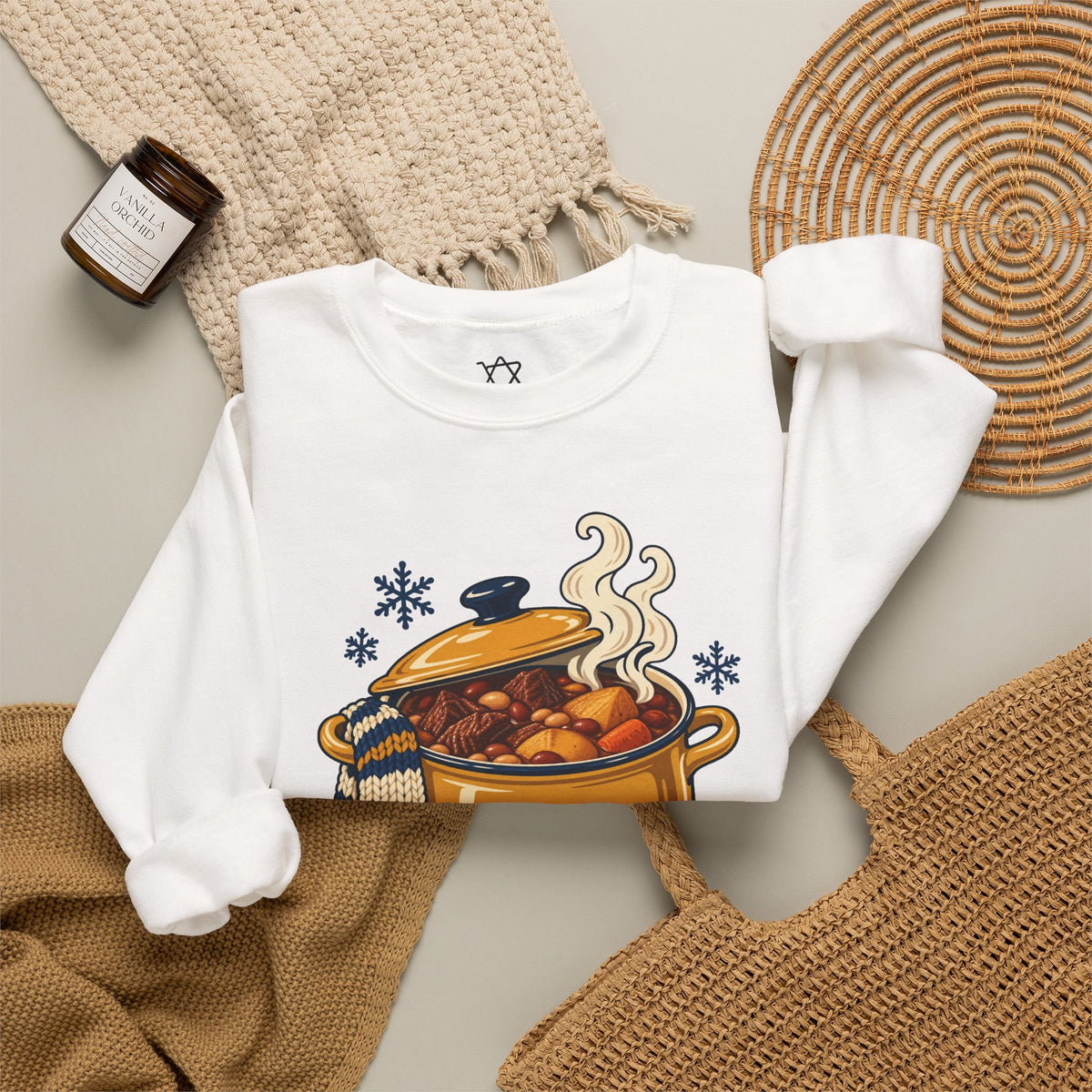 Cholent Weather Sweatshirt - Shop Israel