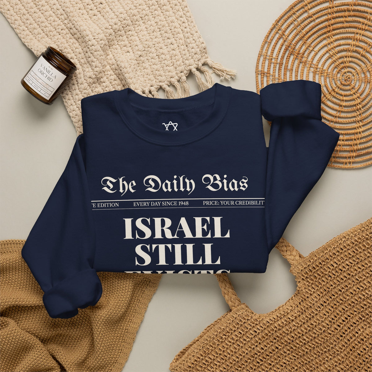 The Daily Bias Sweatshirt - Shop Israel