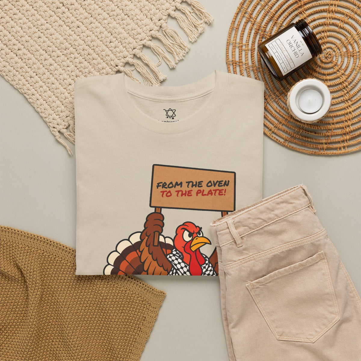 Turkeys for Thanksgiving T-Shirt - Shop Israel