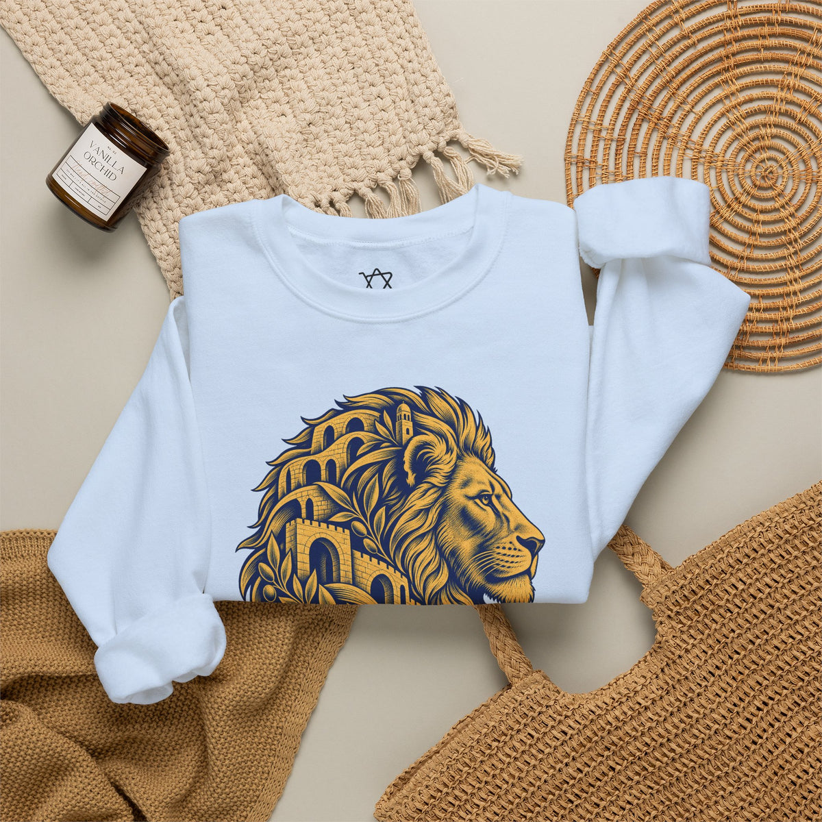 Jerusalem Lion of Judah Sweatshirt - Shop Israel