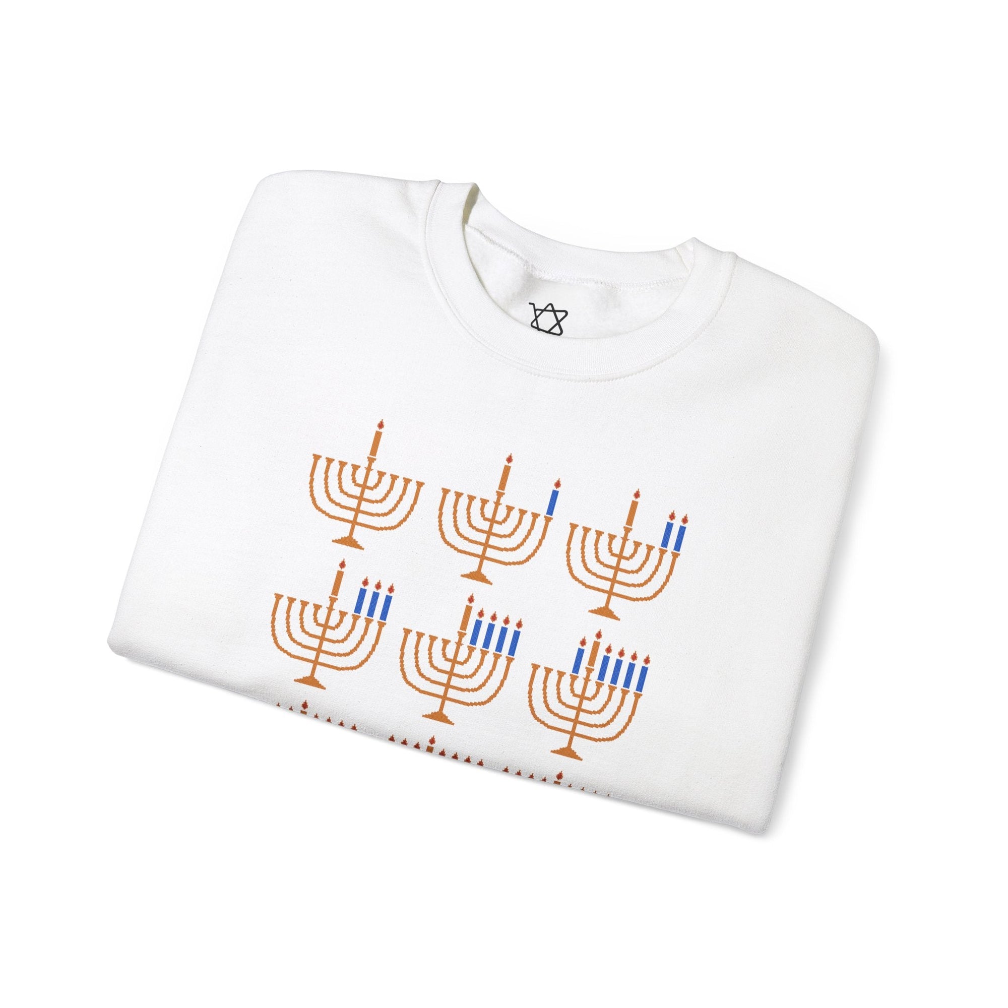 8 Nights Hanukkah Sweater - Shop Israel