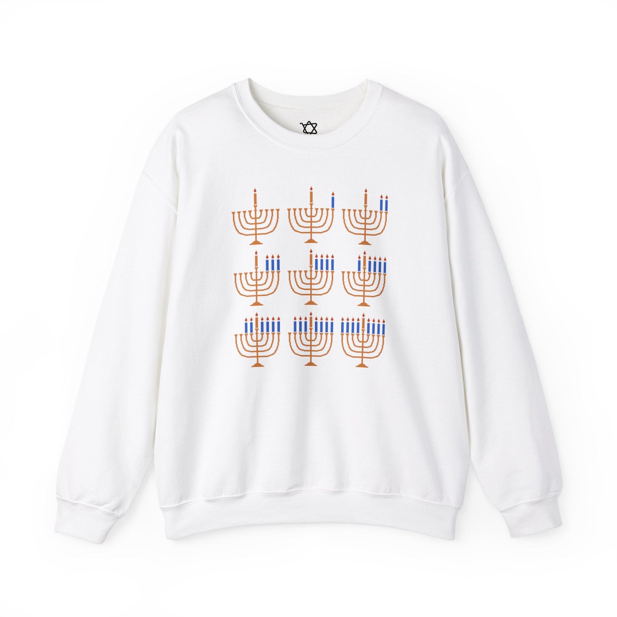 8 Nights Hanukkah Sweater - Shop Israel