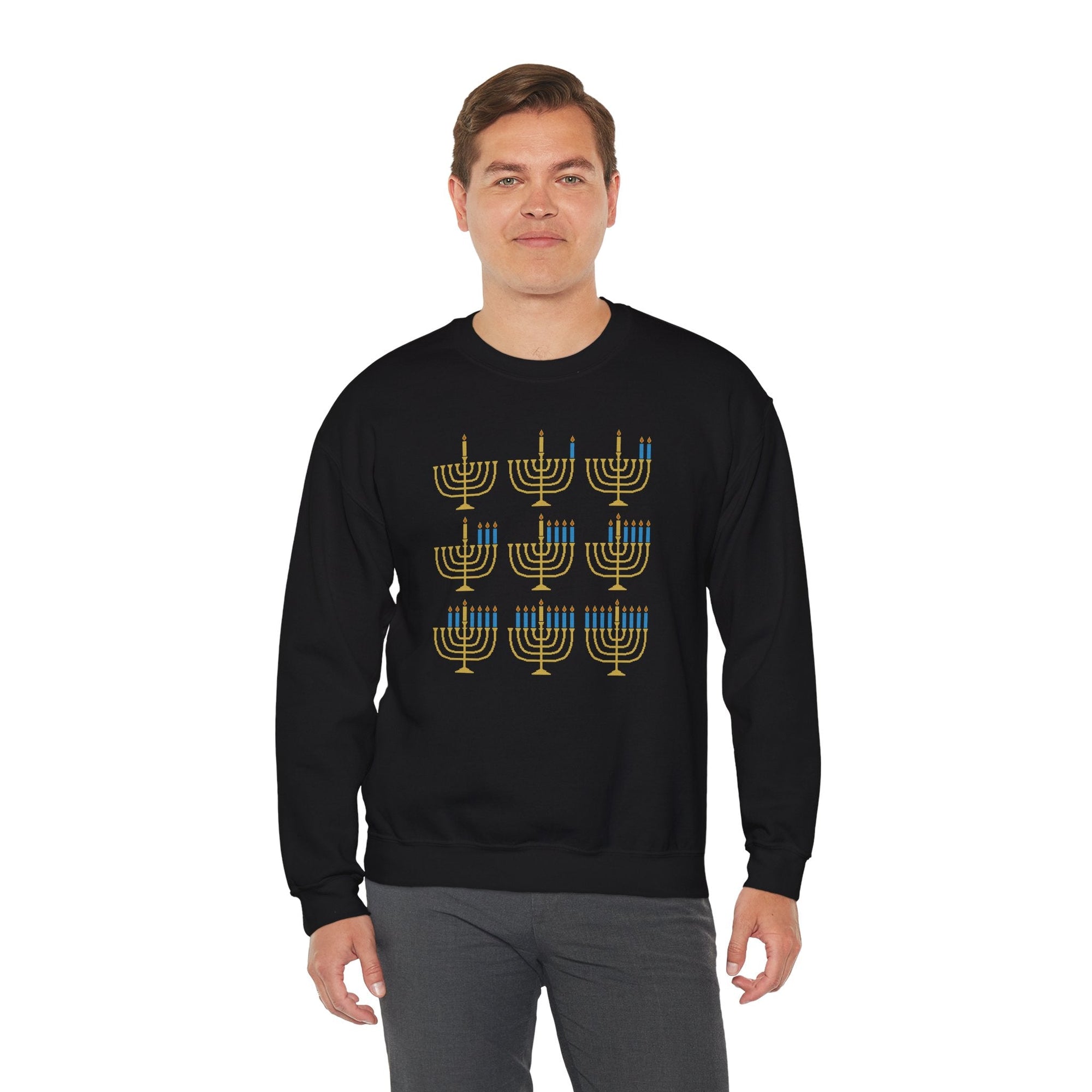 8 Nights Hanukkah Sweater - Shop Israel