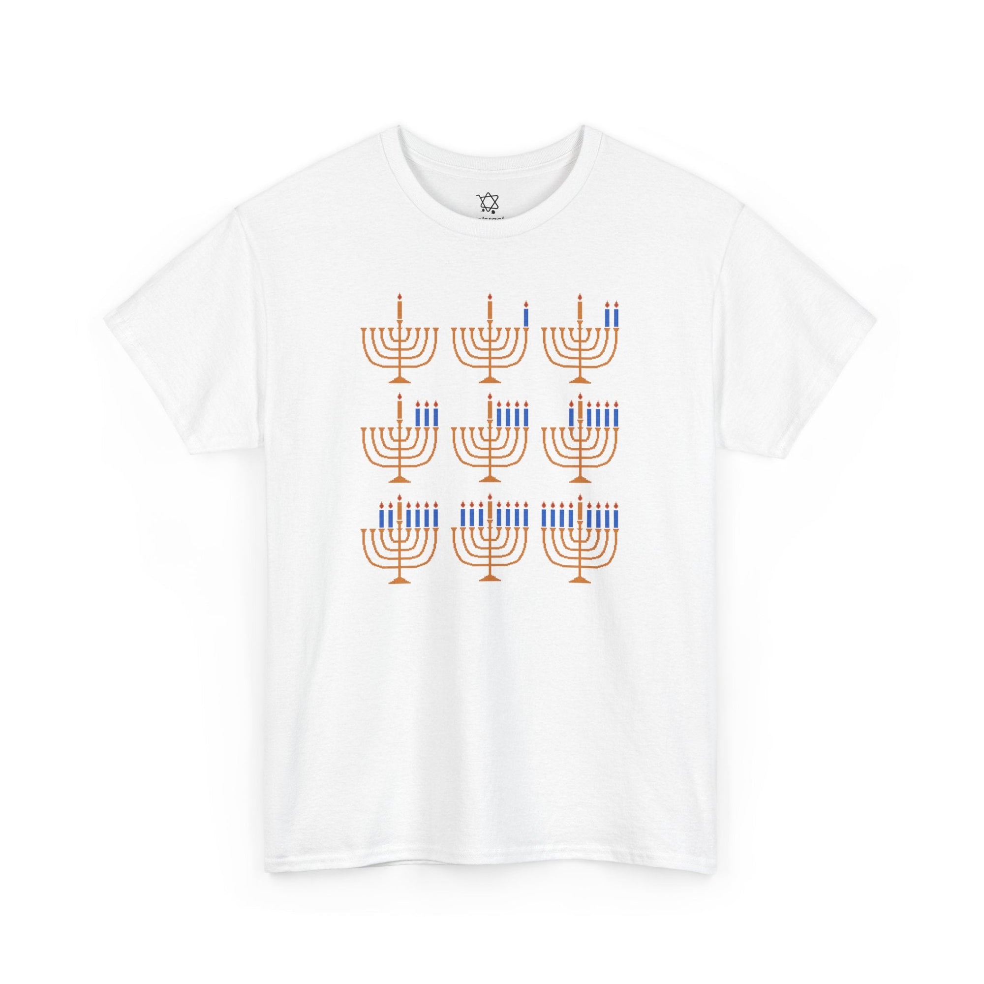 8 Nights Hanukkah T-Shirt - Shop Israel