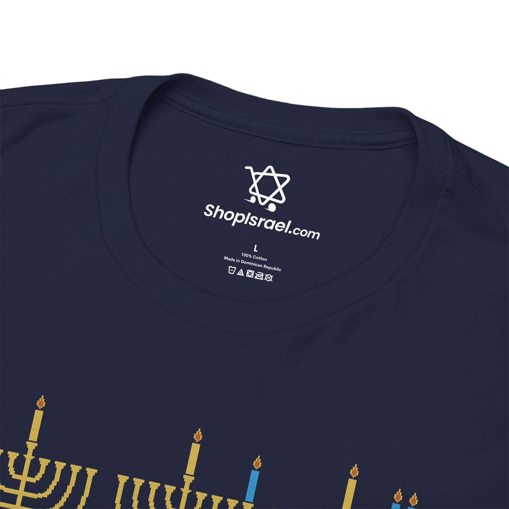 8 Nights Hanukkah T-Shirt - Shop Israel