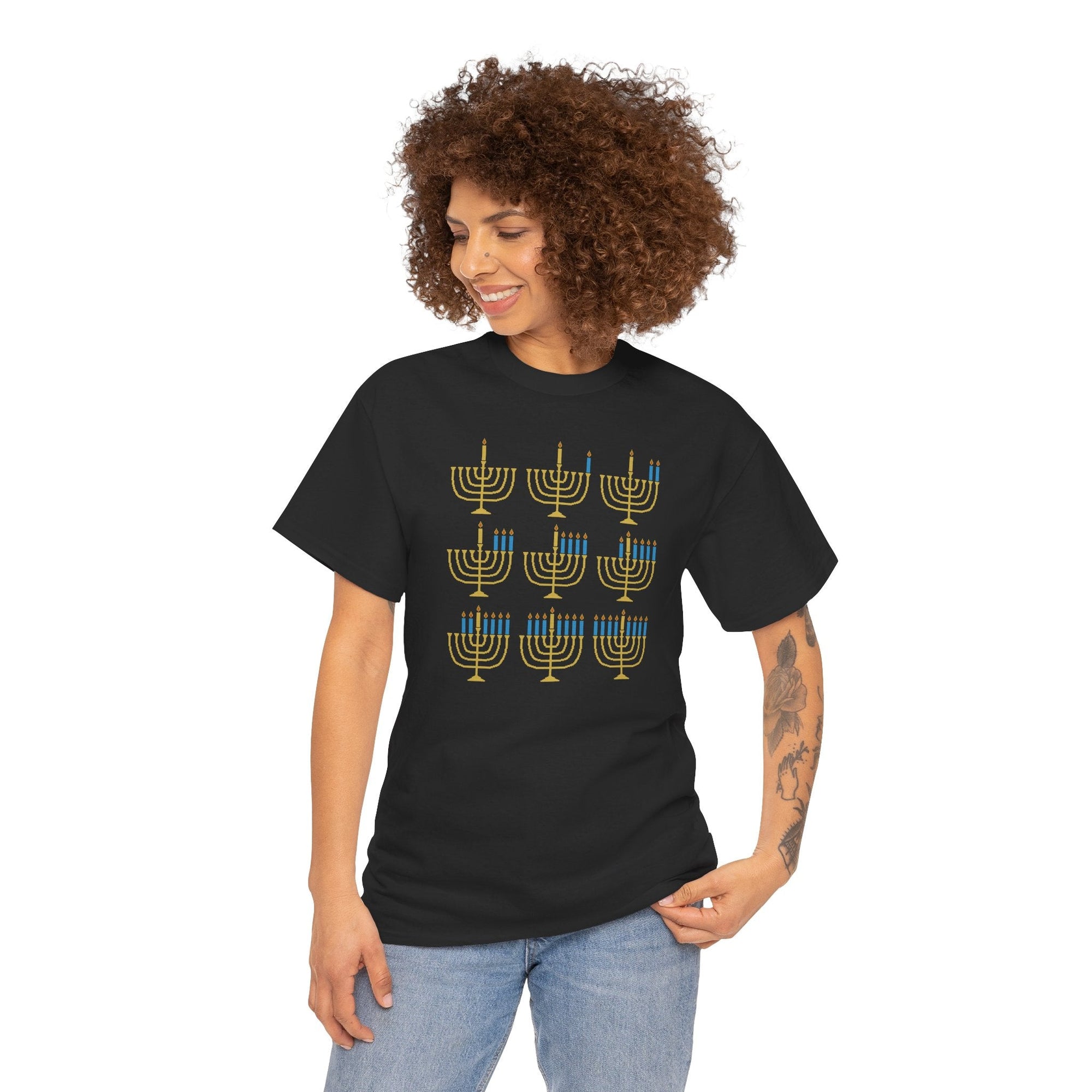 8 Nights Hanukkah T-Shirt - Shop Israel