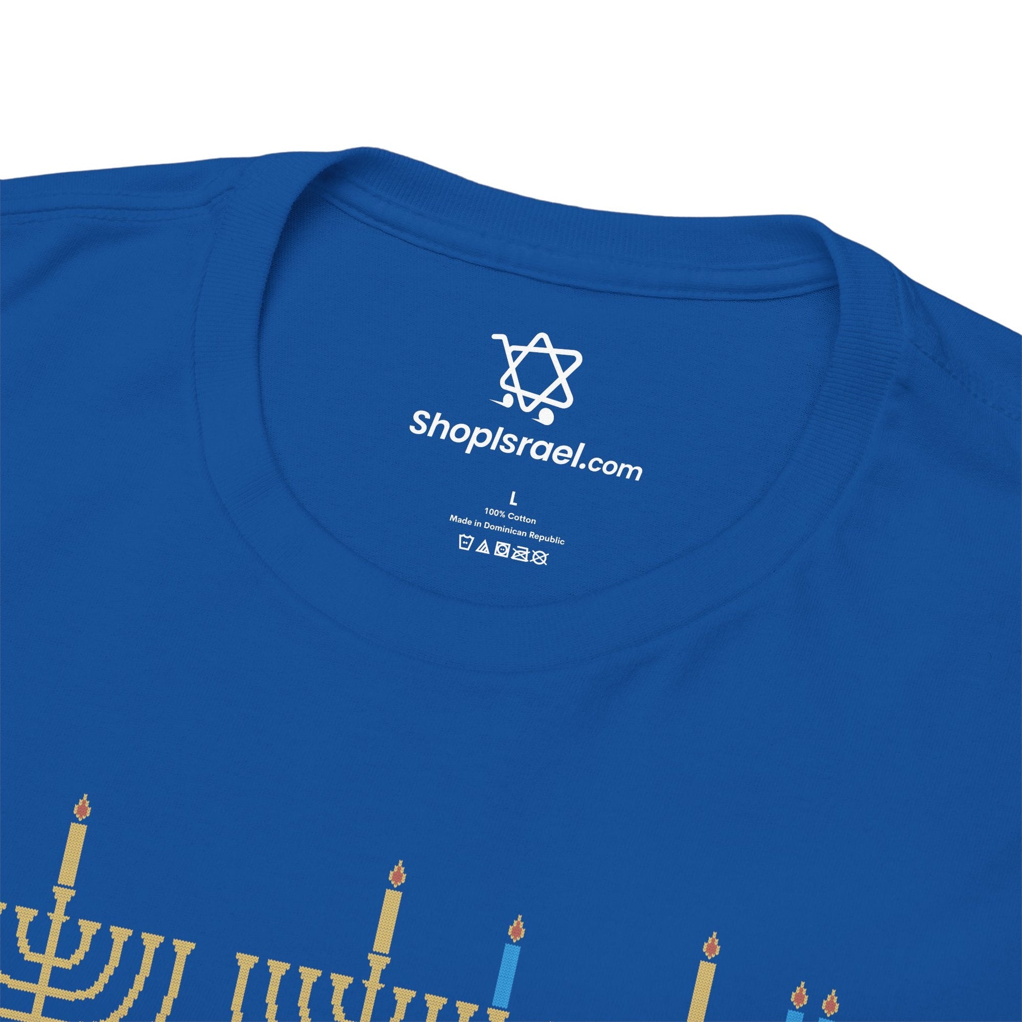 8 Nights Hanukkah T-Shirt - Shop Israel